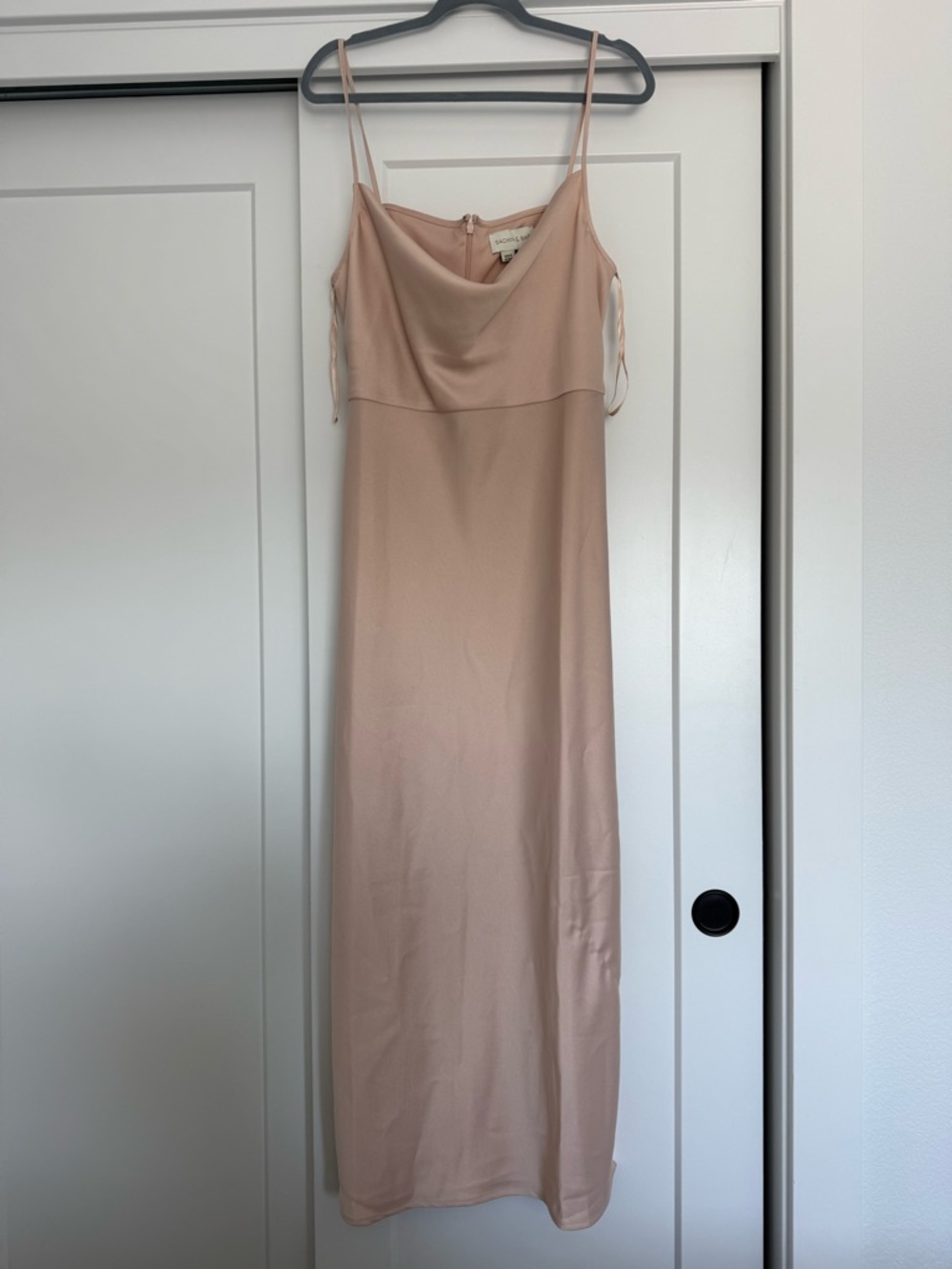 BHLDN Blush Slip Maxi Dress